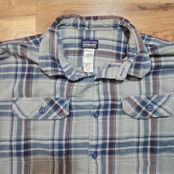 Patagonia Heavyweight Organic Cotton Flannel Shirt XL - Picture 2 of 8
